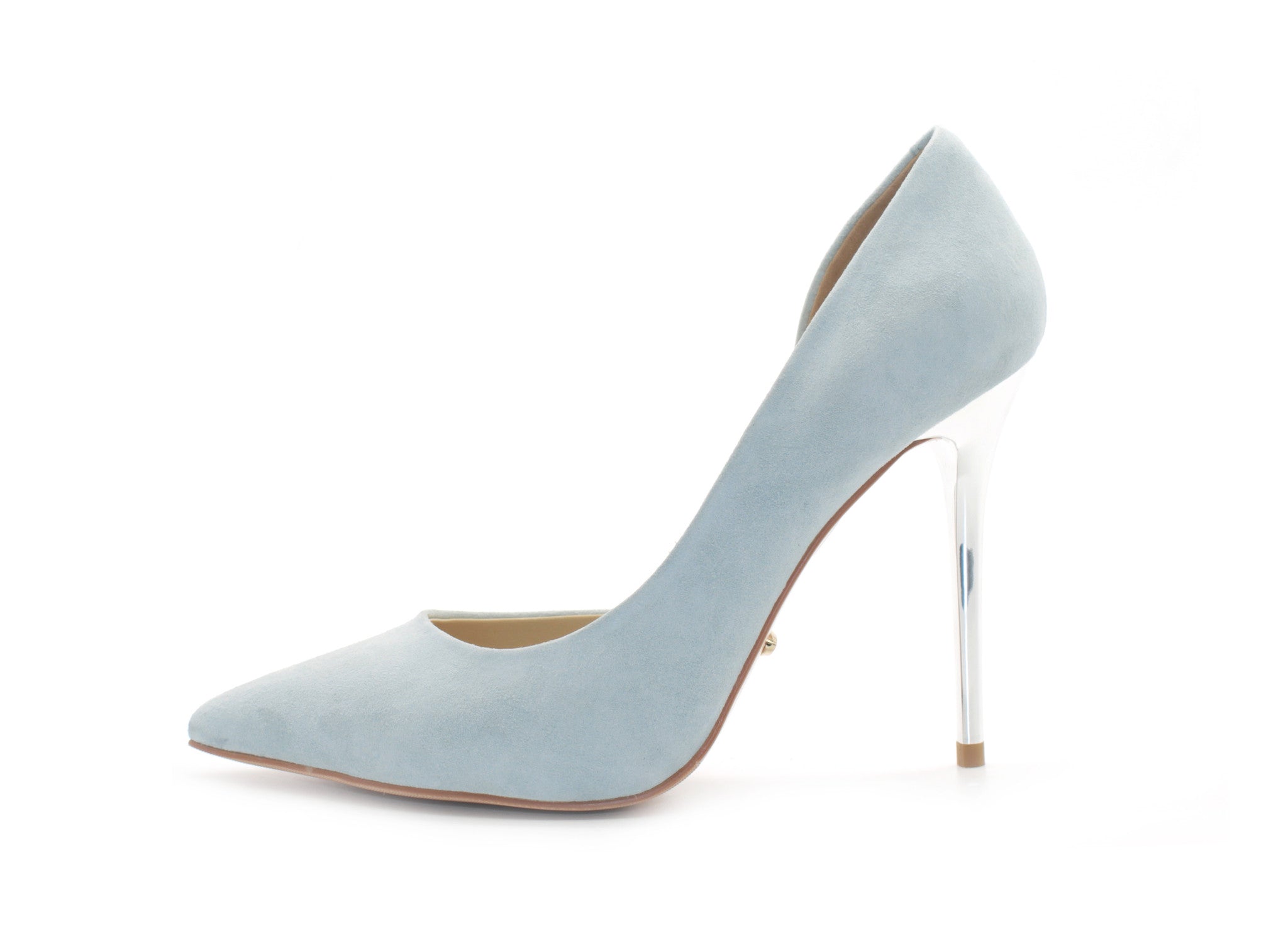 blue designer pumps