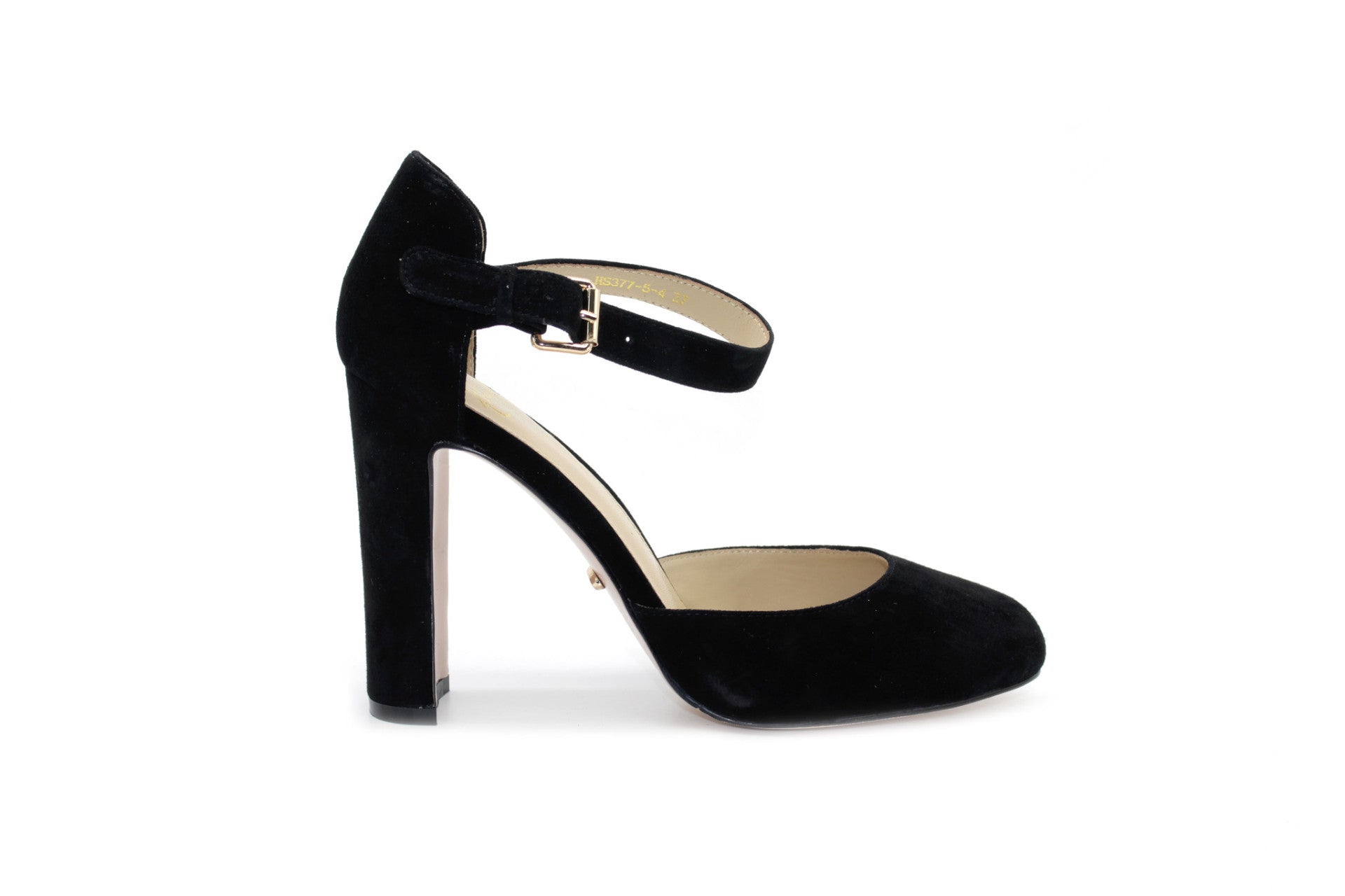 black heels 1 inch