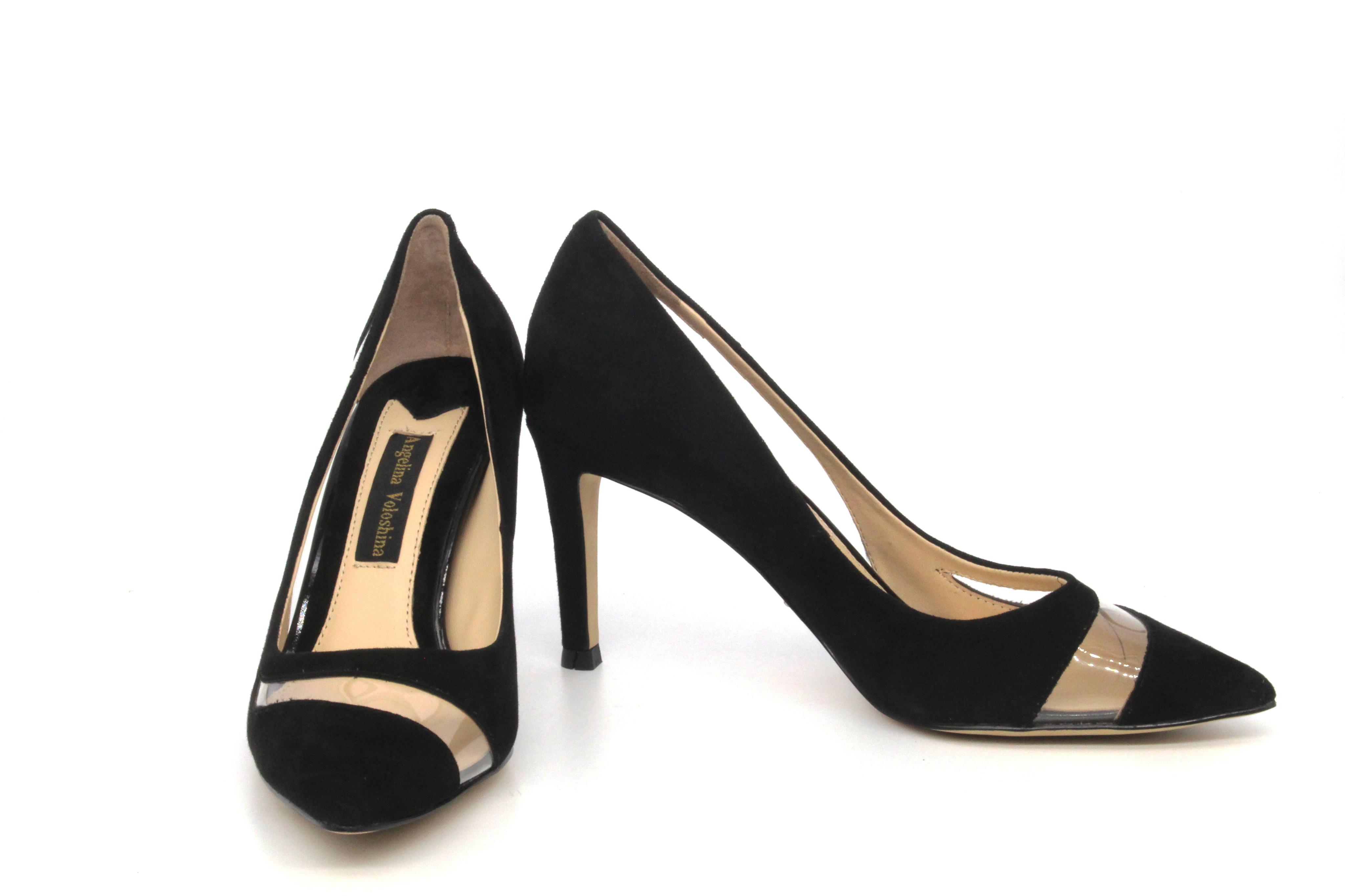 black and white pumps 3 inch heel