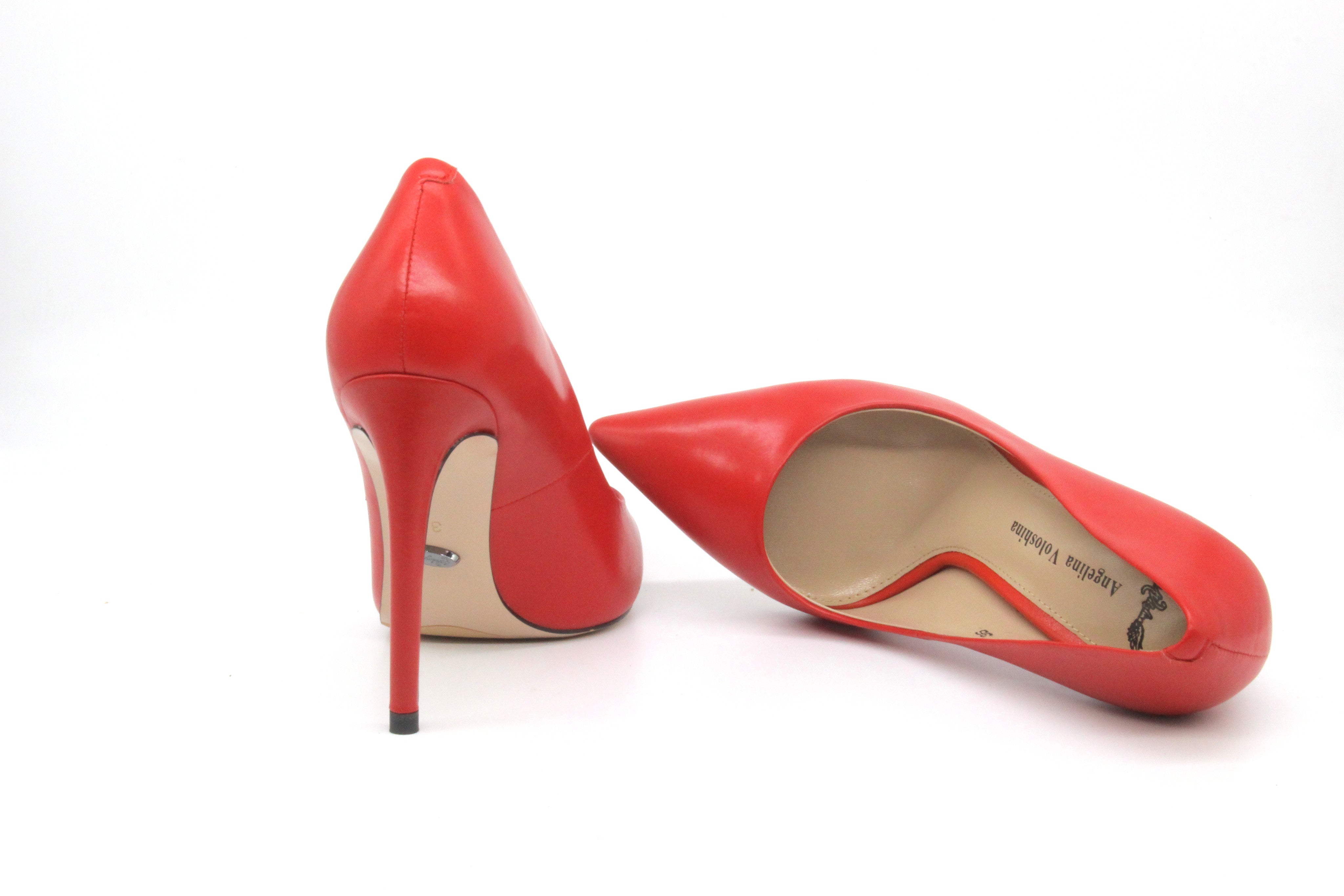 Classic Red High Heel Stilettos | Online Shoe Boutique - AVHEELS