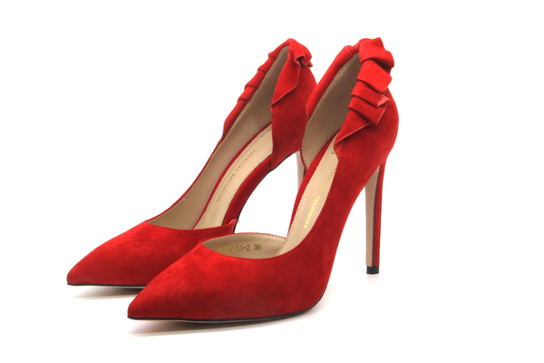unique red heels