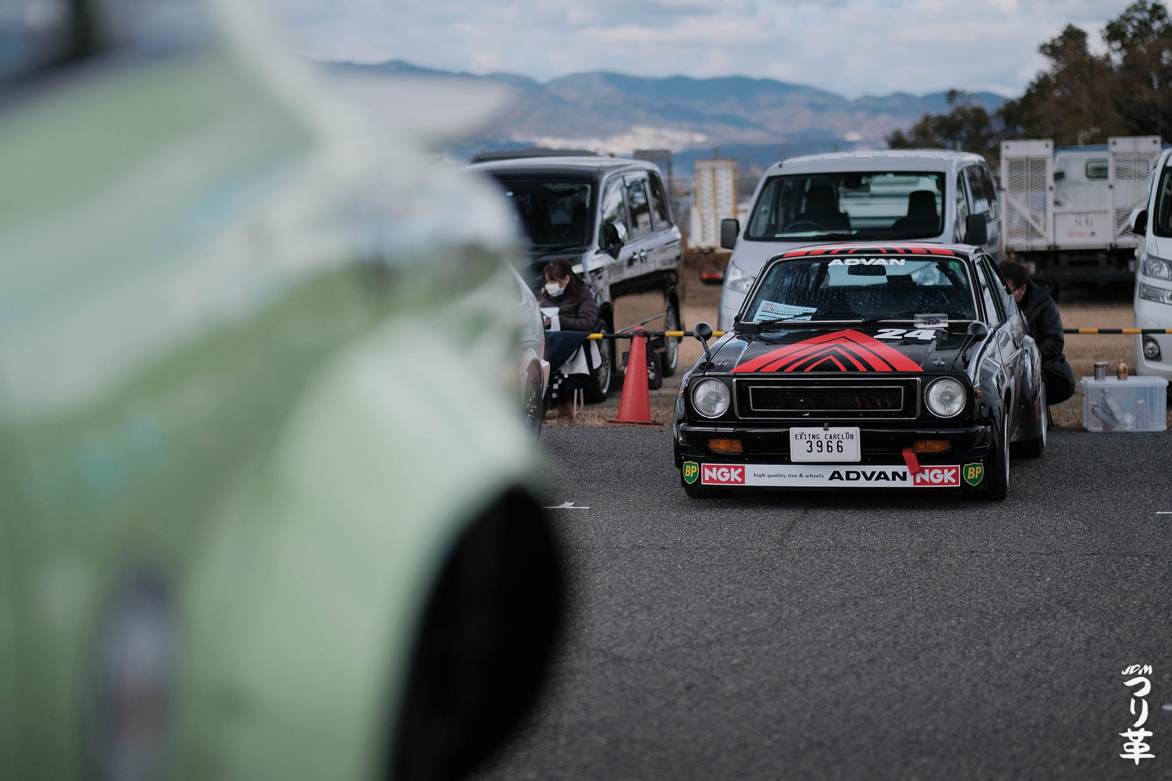 JDM Tsurikawa Showa Retro Car Osaka 2020