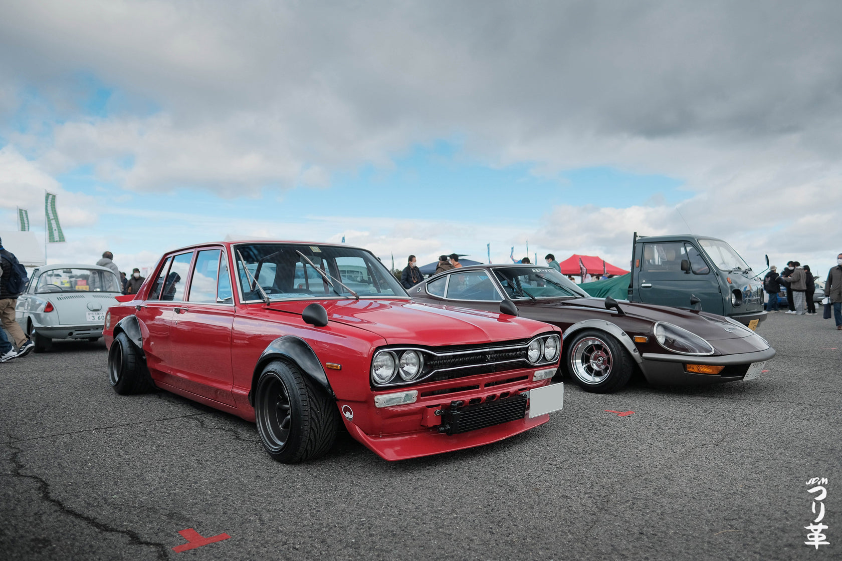 JDM Tsurikawa Showa Retro Car Osaka 2020