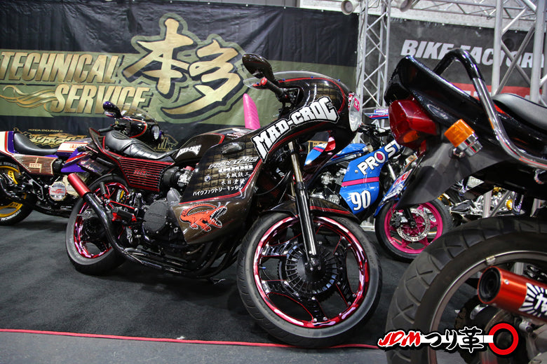 Osaka Auto Messe JDM Tsurikawa bosozoku bikes