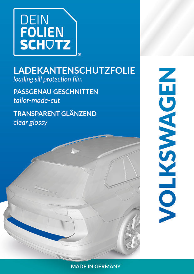 Ladekantenschutz für VW TAIGO Folie Transparent ORAFOL® ORAGUARD®