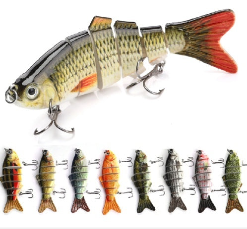 Jointed Swimbait Fishing Lure 6pc Segmented 100mm 17.5g - Fishing Superstore AU product image