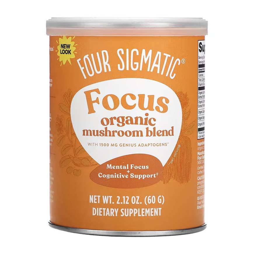 Container of Four Sigmatic mushroom powder