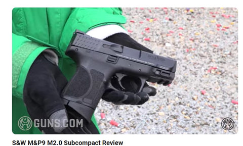 YouTube review of the Smith and Wesson M2.0—Most comfortable 9mm subcompact