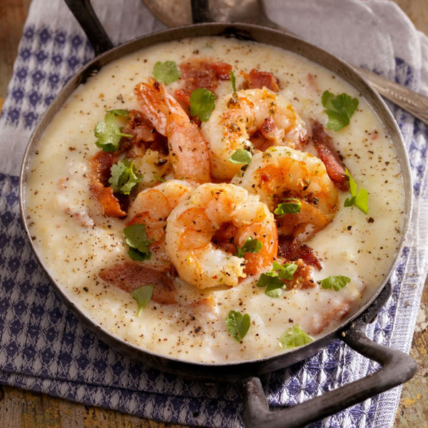 hot n spicy shrimp and grits