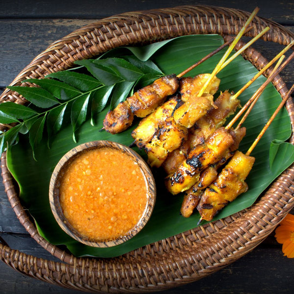 apricot chicken satay