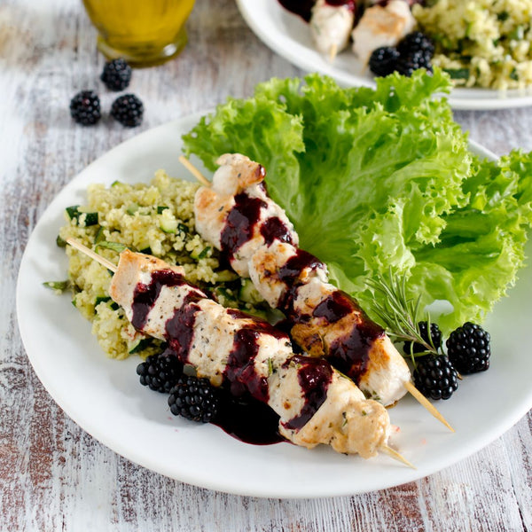 blackberry skewers