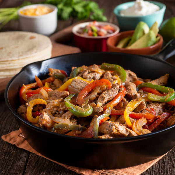 chicken fajitas