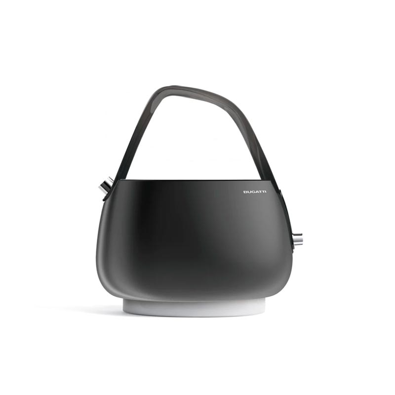 7. BUGATTI JACQUELINE Electronic Kettle Black & Smokey Handle