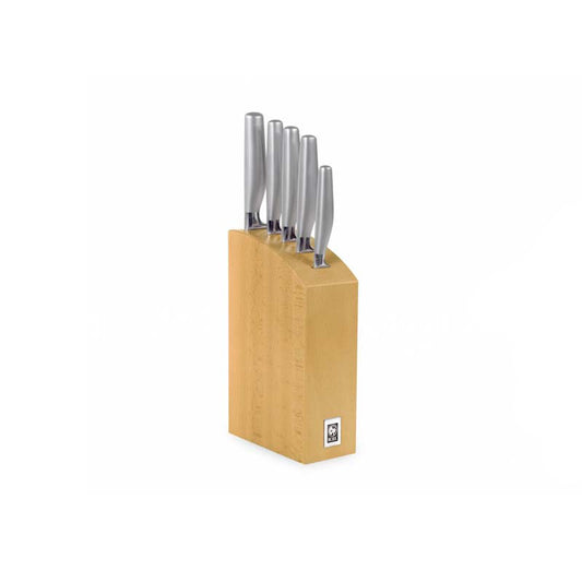 Icel Absolute Steel 5 Pieces Knife Block – Bright Kitchen