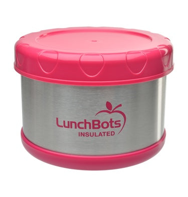 LunchBots 5-in-1 Medium Bento Box - Pink