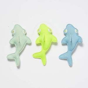 DIVE BUDDIES SALTY THE SHARK  AQUA NEON - OLITAS DE KHOUL