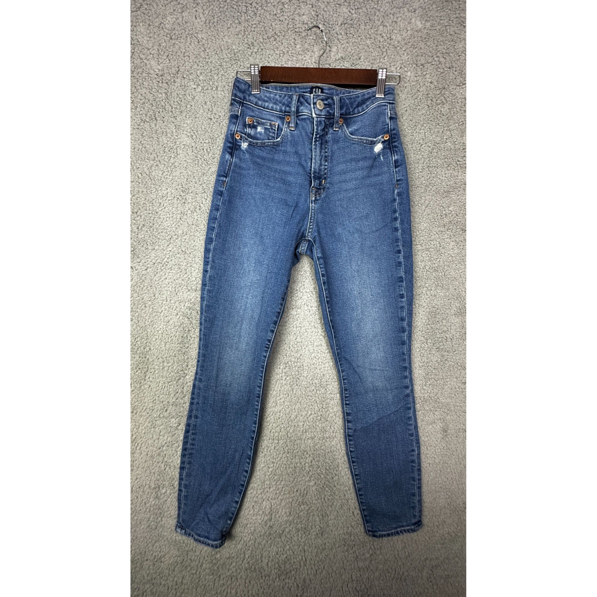 Gap Curvy True Skinny Blue Jeans - Size 2 / 26 - U0121