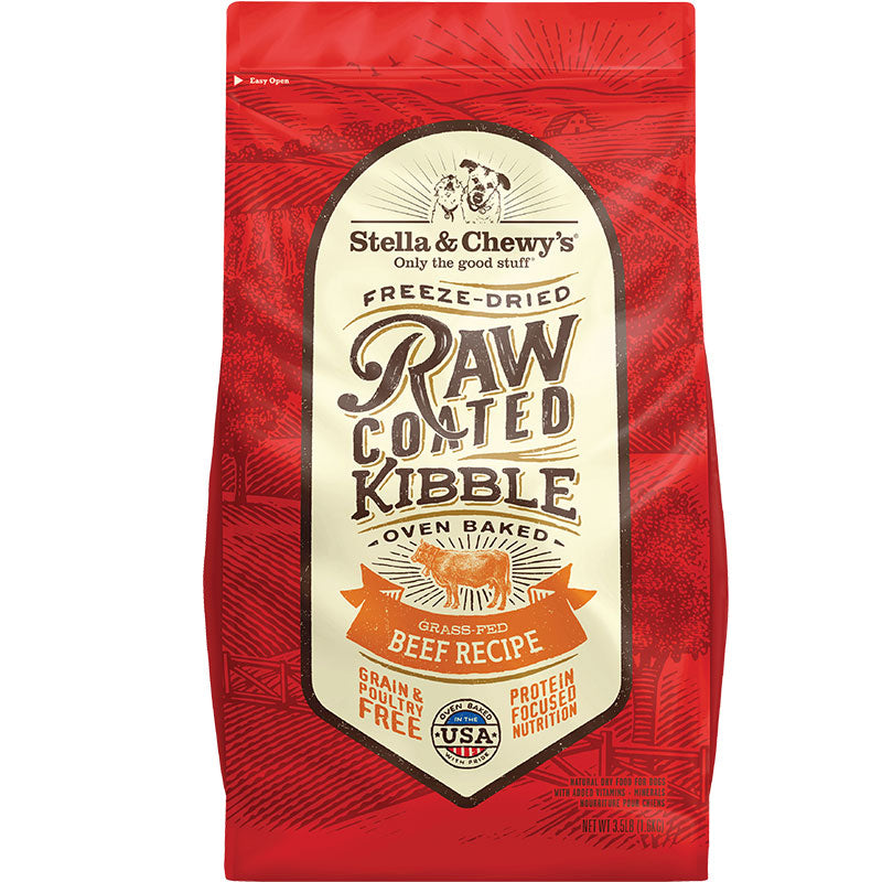 Stella & Chewy's Dog Raw Coated Kibble Beef - Wooftown