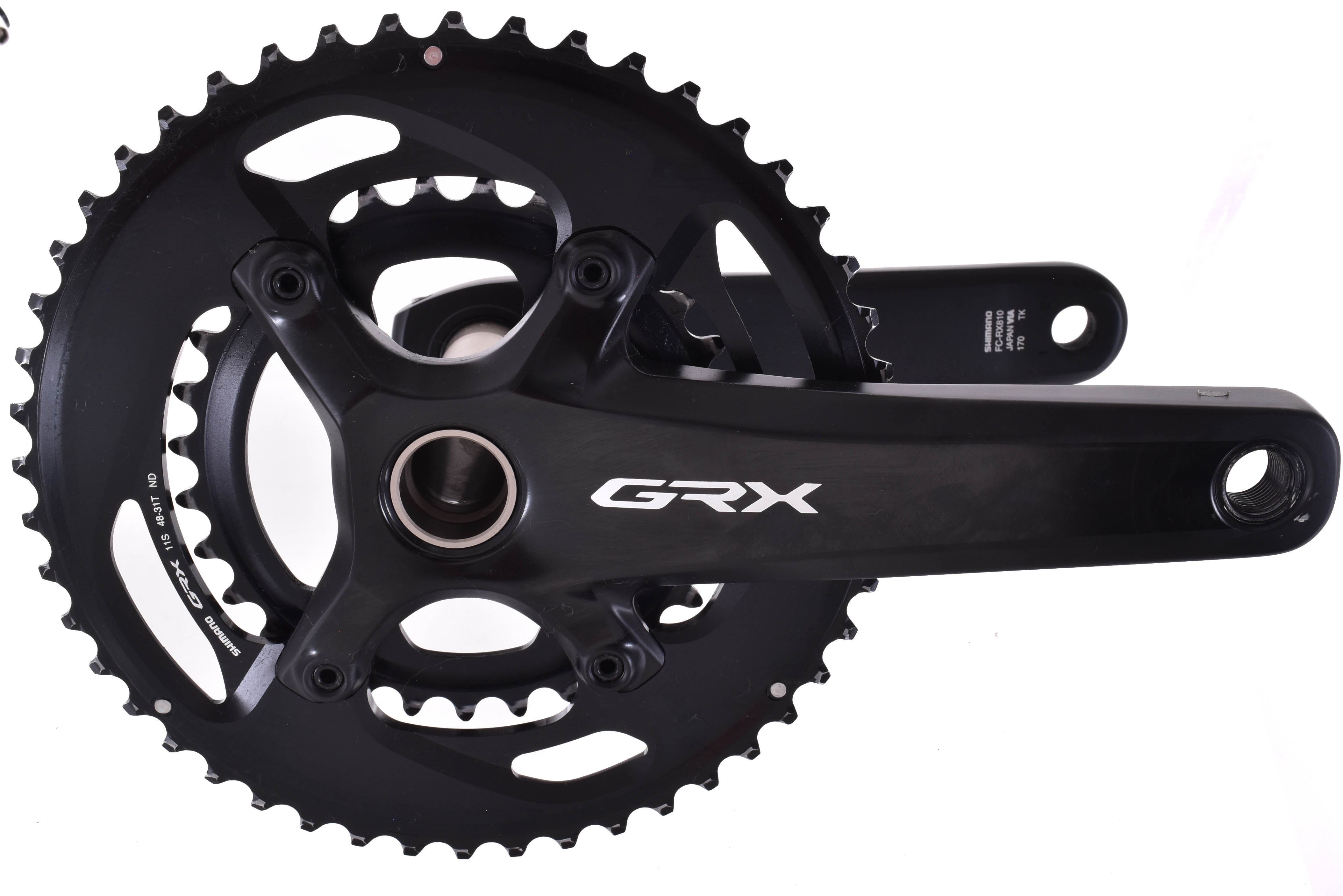 USED Shimano GRX RX810 2x11 Partial Groupset 170mm 48/31T Crank FC, RD