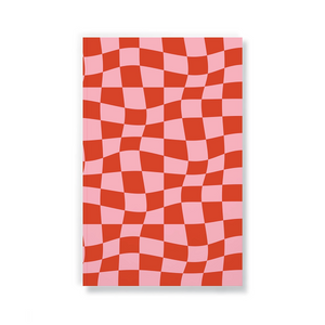 Wonky Checkers Classic Layflat Journal Notebook - Mom's Sweet Shop