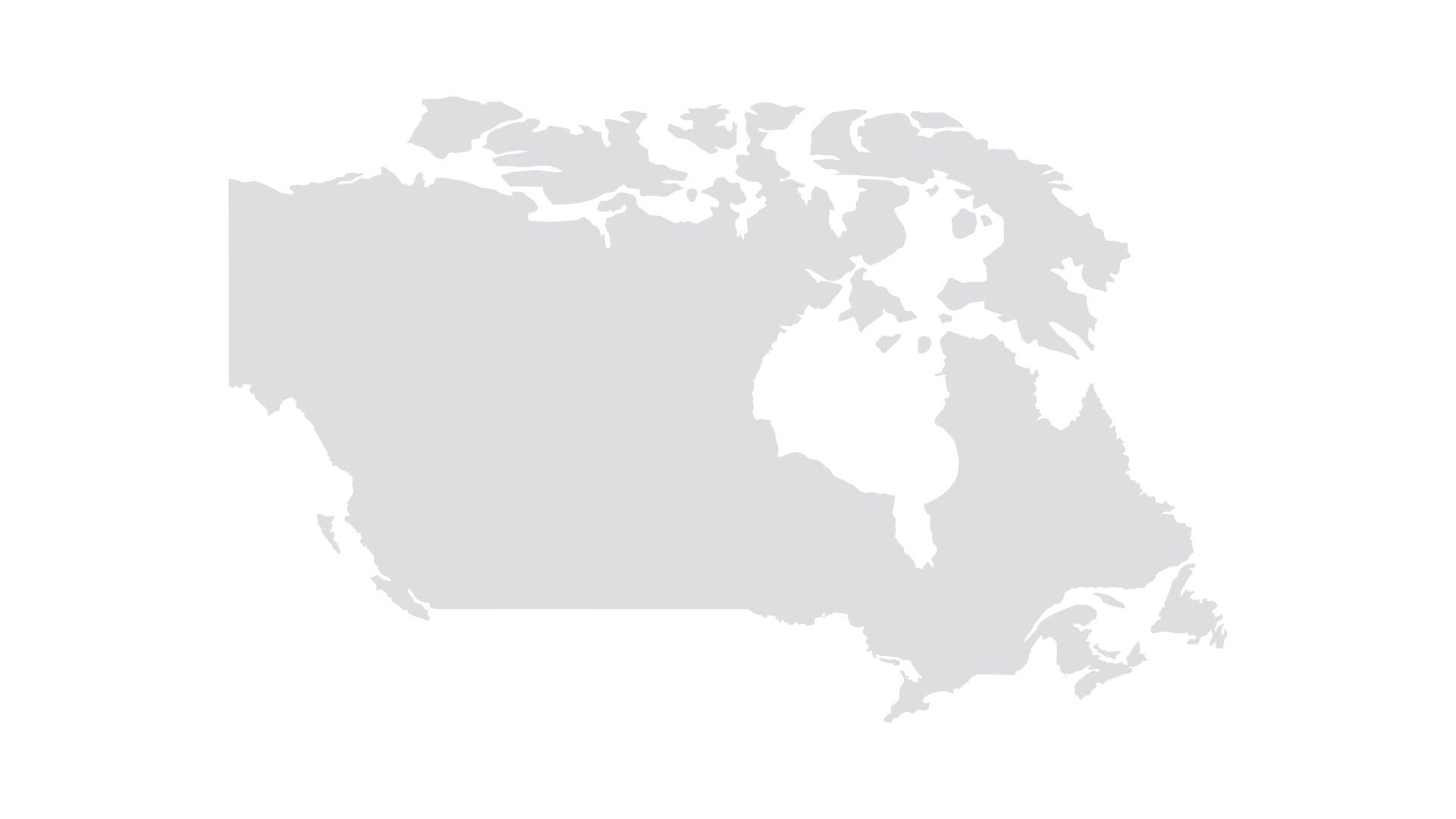 Map Of Canada Grey Maps Of The World - Bank2home.com