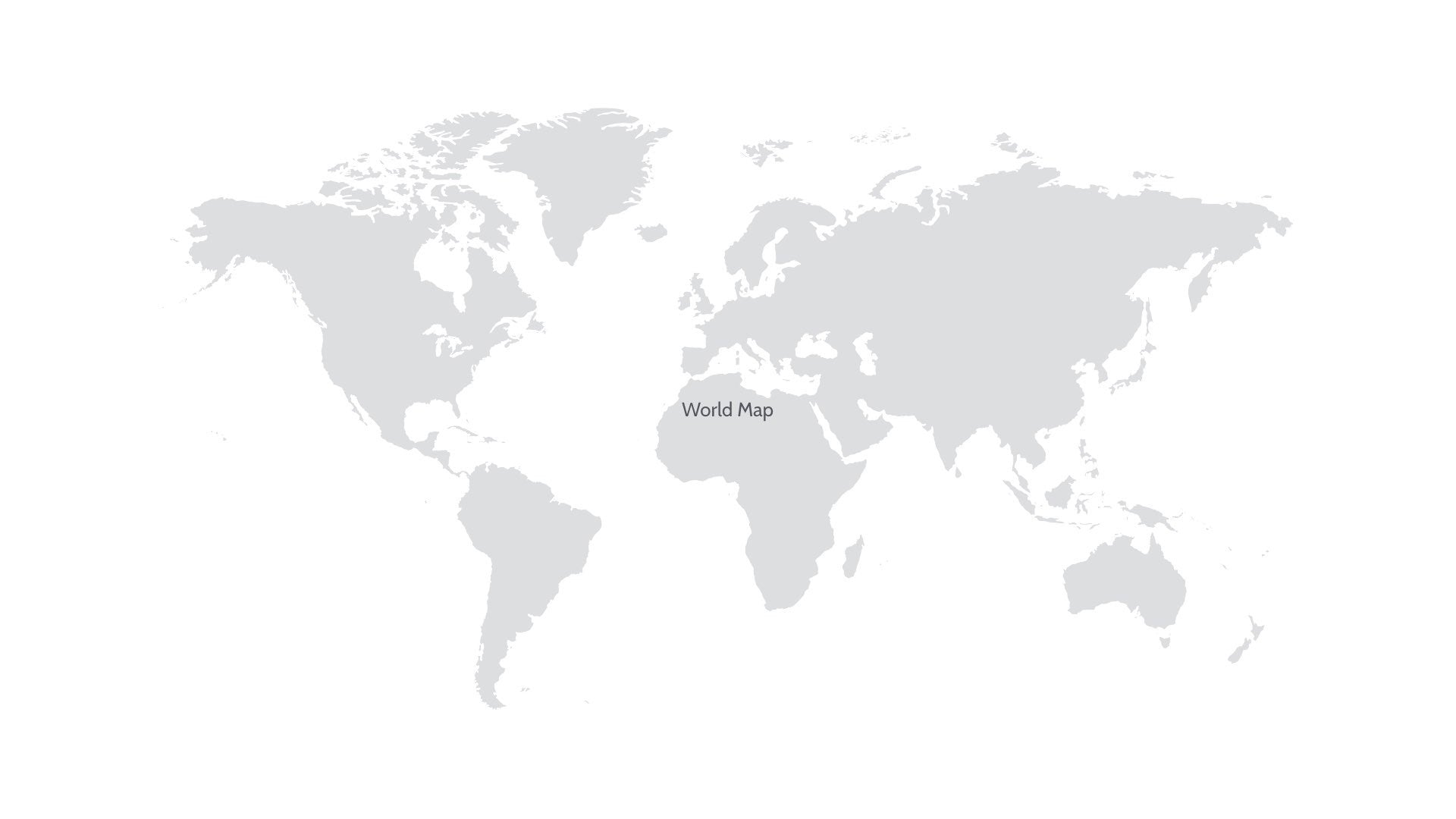 World Map For PowerPoint & Keynote Presentation Shop