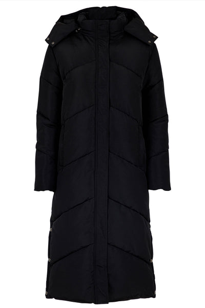 Taran Puffer Coat | | Lang dyne jakke fra Neo Noir – Lisen.dk