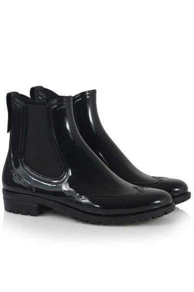 blanke gummistøvler i Chelsea model fra BILLI –
