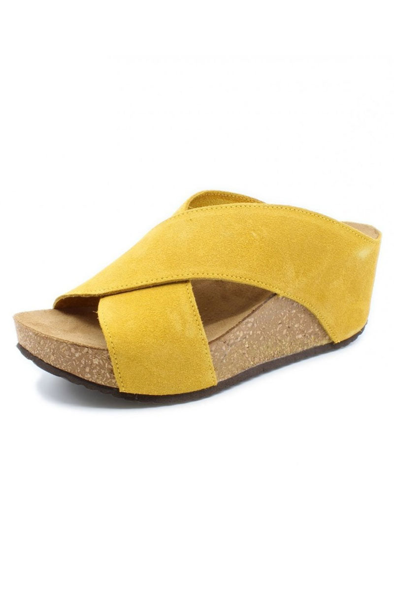 en milliard deadline Robe Frances | Yellow | Sandal fra Copenhagen Shoes – Lisen.dk