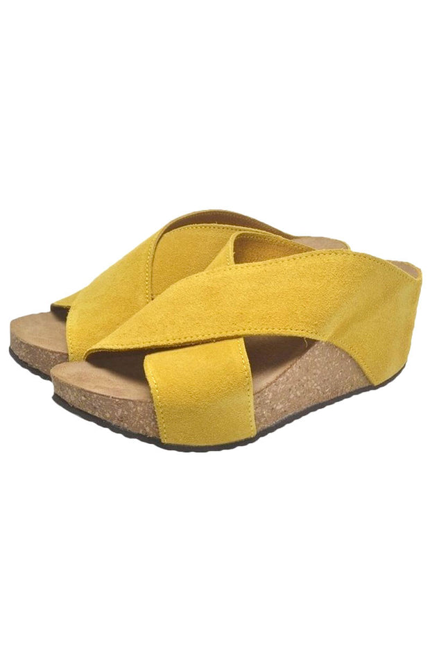 en milliard deadline Robe Frances | Yellow | Sandal fra Copenhagen Shoes – Lisen.dk