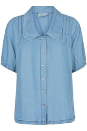 Coin-Sh | Light blue | Bluse fra Freequent