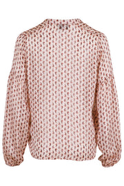 Seletøj biografi Rundt og rundt Fatima Rose Shirt | Creme | Skjorte med print fra Neo Noir – Lisen.dk