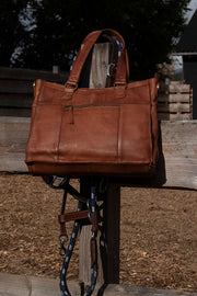 Molly Urban Bag Large | | Stor brun taske fra RE:DESIGNED Lisen.dk