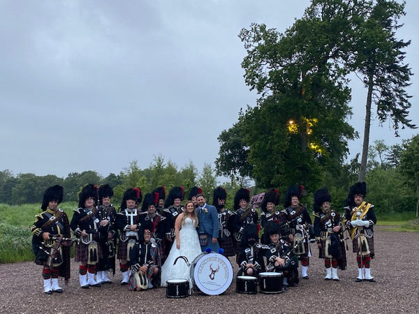 Glencorse Pipe Band Wedding Day Services