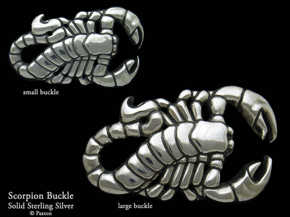scorpion belt buckle