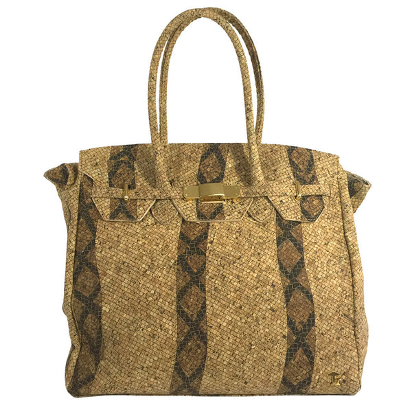 Princess Grace, Snake Handbag – Cork