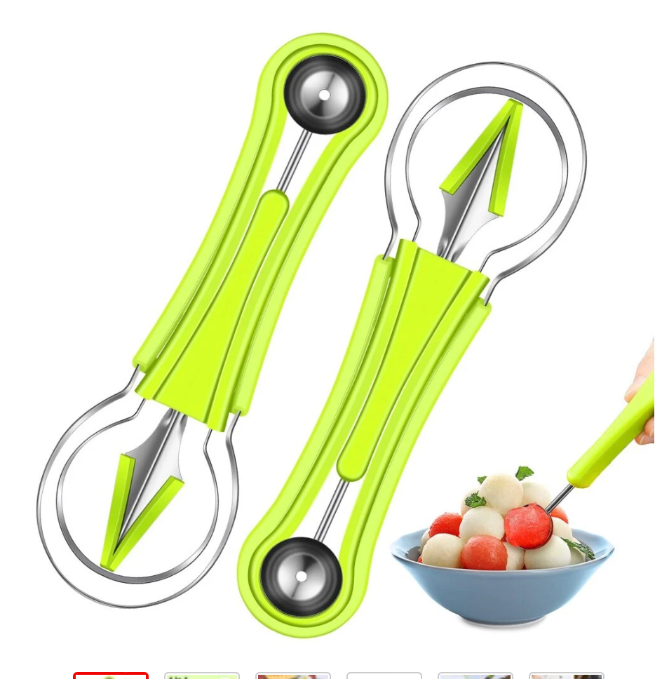 4 in 1 Fruit Cutter Scoop Carving Knife Fruit Dig Pulp Separator Fruit Platter Kitchen Gadgets - www.clicks4shop.com