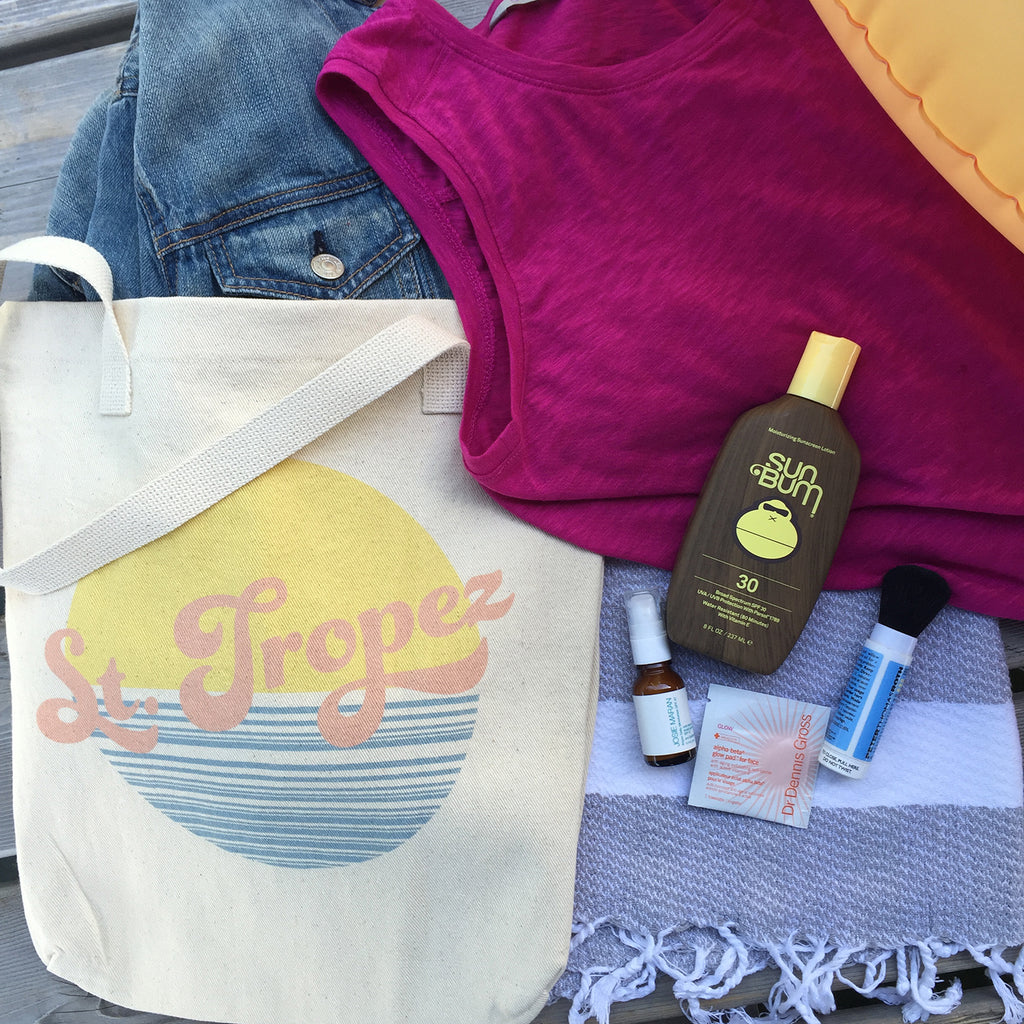 Personalized Tote - the Perfect Beach Bag