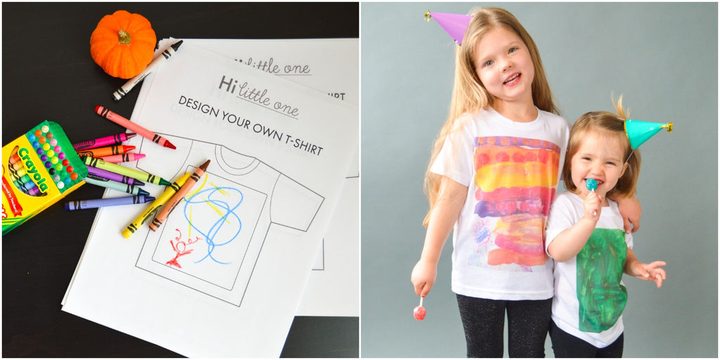 Design Your Own T-Shirt at Hi Little One