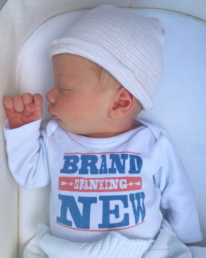 Brand Spanking New Newborn Onesie