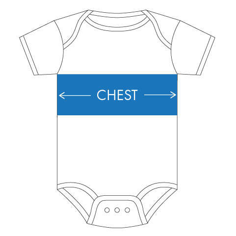 infant onesie sizing guide