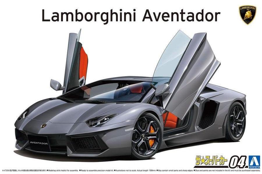 AOSHIMA 1/24 比例超級跑車：011 '15 蘭博基尼Aventador SV