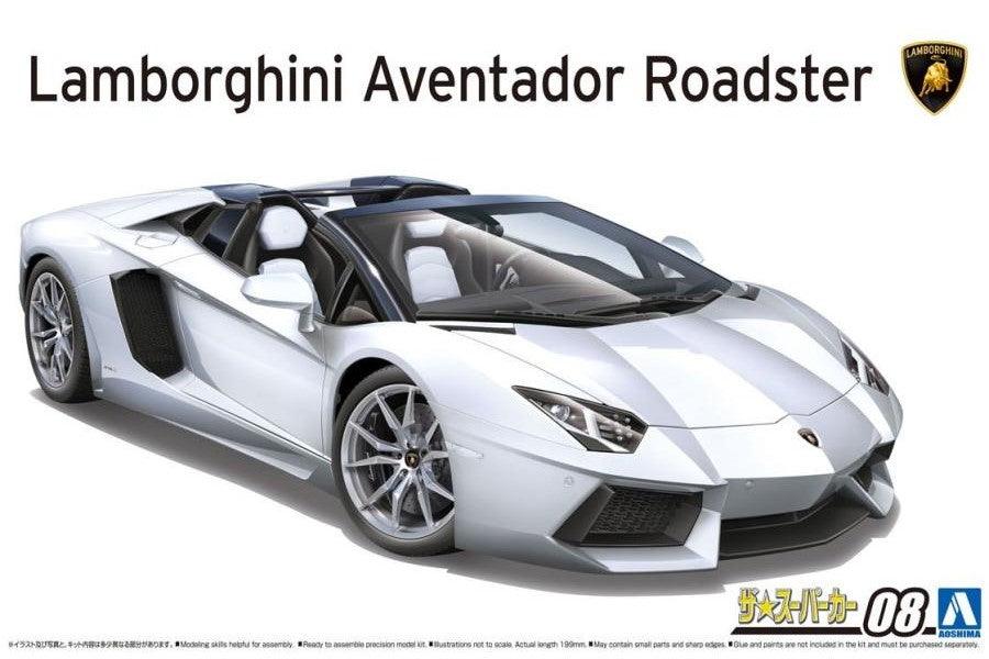 AOSHIMA 1/24 比例超級跑車：011 '15 蘭博基尼Aventador SV