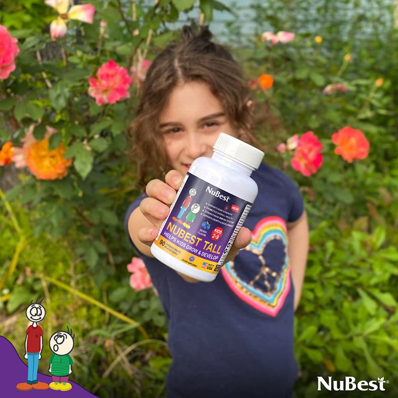 NuBest Tall Kids, Multivitamins, Berry Flavor, Ages 2-9, 90 Chewables