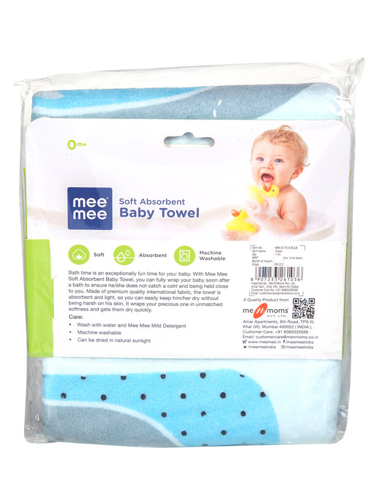 Buy Mee Mee Bamboo Cotton Cloth Premium Baby Washcloth for New Born,  Washable & Reusable, Quick Absorbent, Extra Soft for  Kids/Baby/Toddlers/Infants/New Born Babies, Pack of 1, Pink Online at Low  Prices in