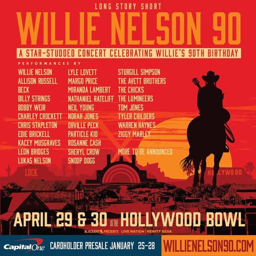 Willie Nelson Turns 90! | News | Willie Nelson Shop