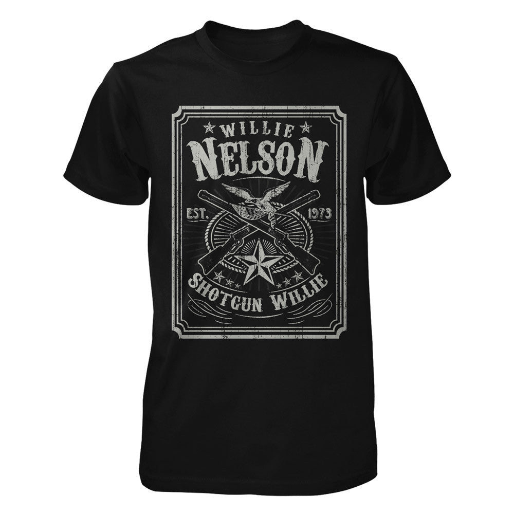 Official Retro Shotgun Willie Nelson Tee | Can be discounted | Willie ...
