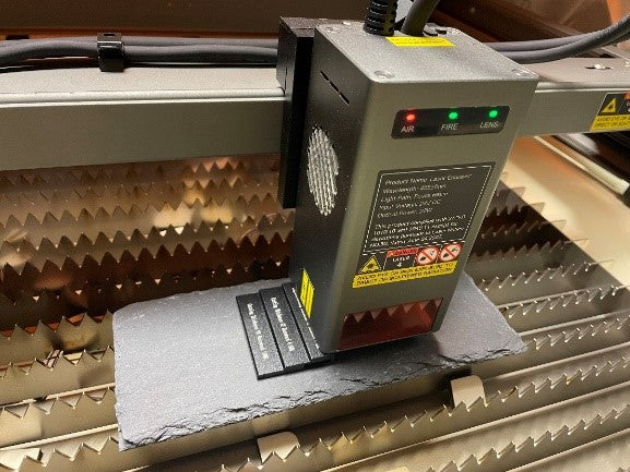 Laser Engraving a Slate
