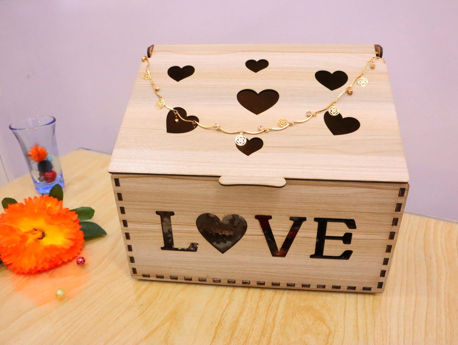 Love Heart Jewelry Box