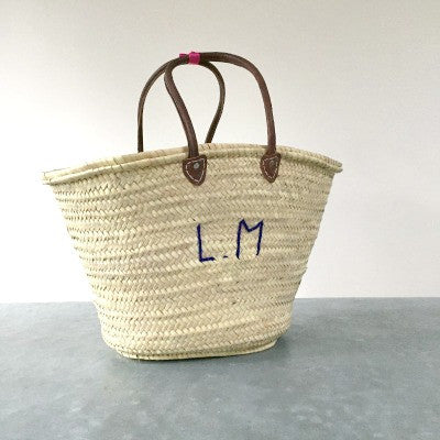 personalised beach basket